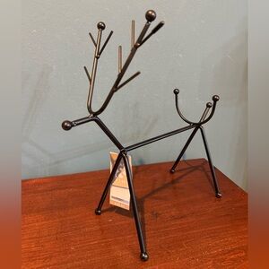 NWT Wire Deer Wine Bottle Holder